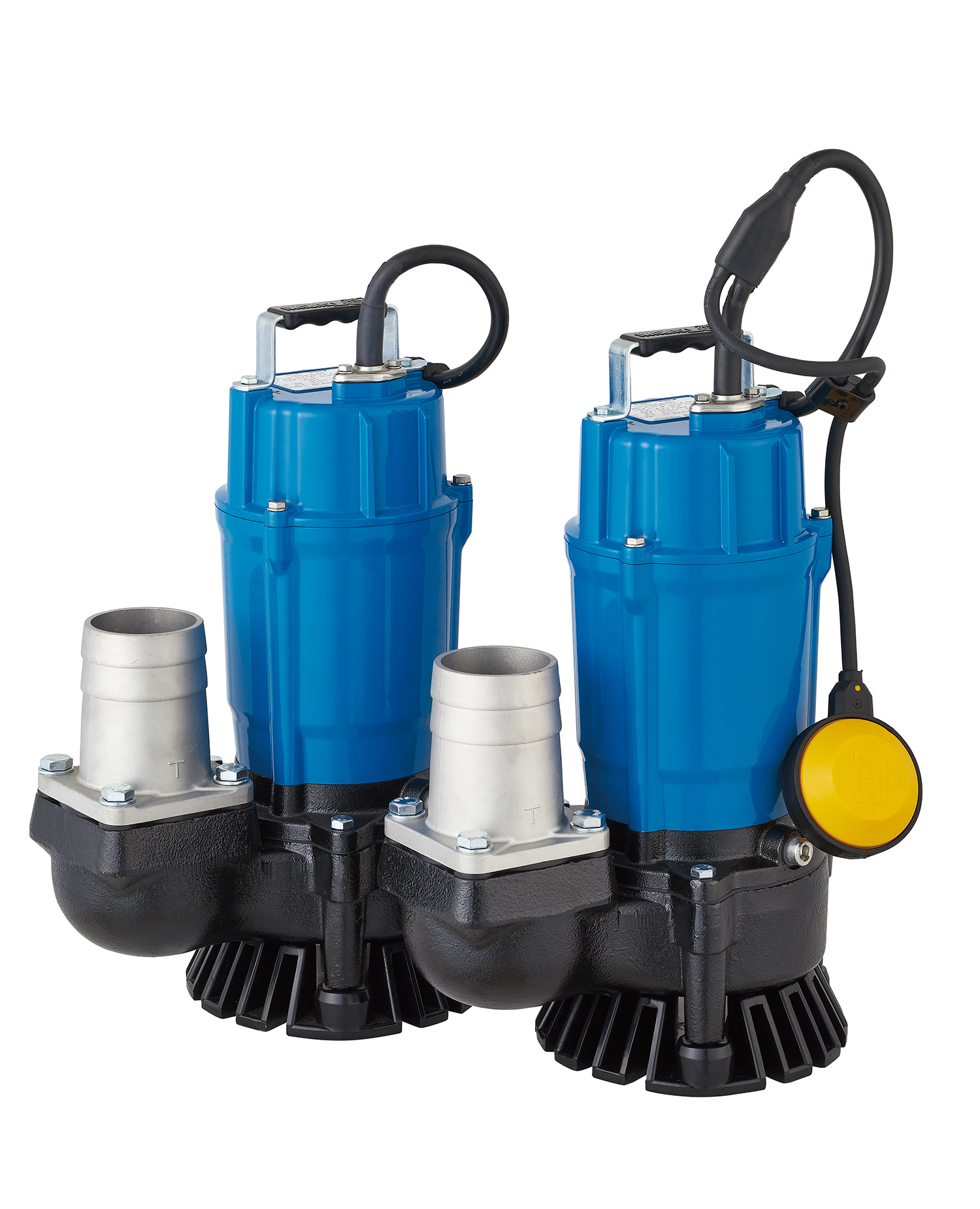 Tsurumi's new portable drainage pumps have a maximum capacity of 580 l/min and maximum head of 10.8 m3/min of drainage capability.