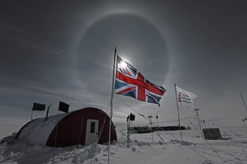 The British team is exploring the subglacial Ellsworth Lake.