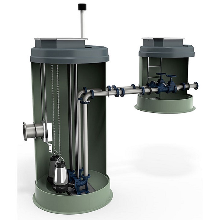 Made of hard-wearing plastic, PPS boasts greater durability when compared with traditional pumping stations.