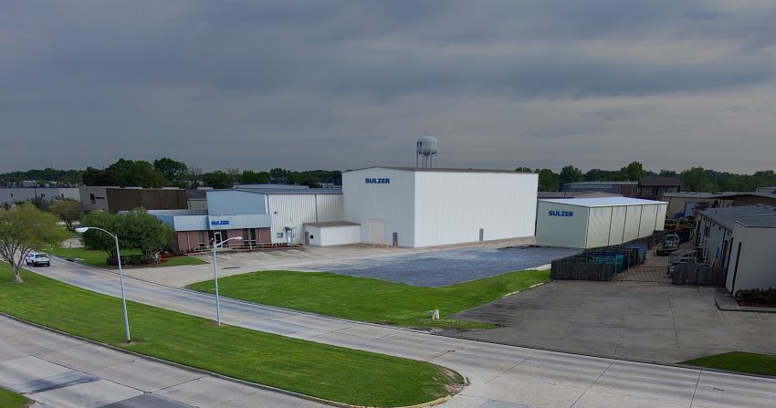 Sulzer's service centre in Baton Rouge.