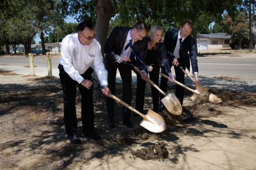 Grundfos breaks ground on water conservation initiative in Fresno