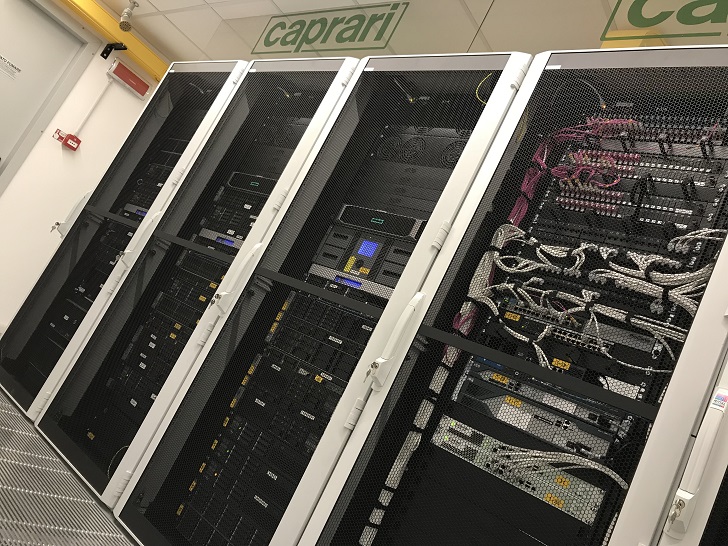 Caprari’s upgraded server will ensure customer reliability.