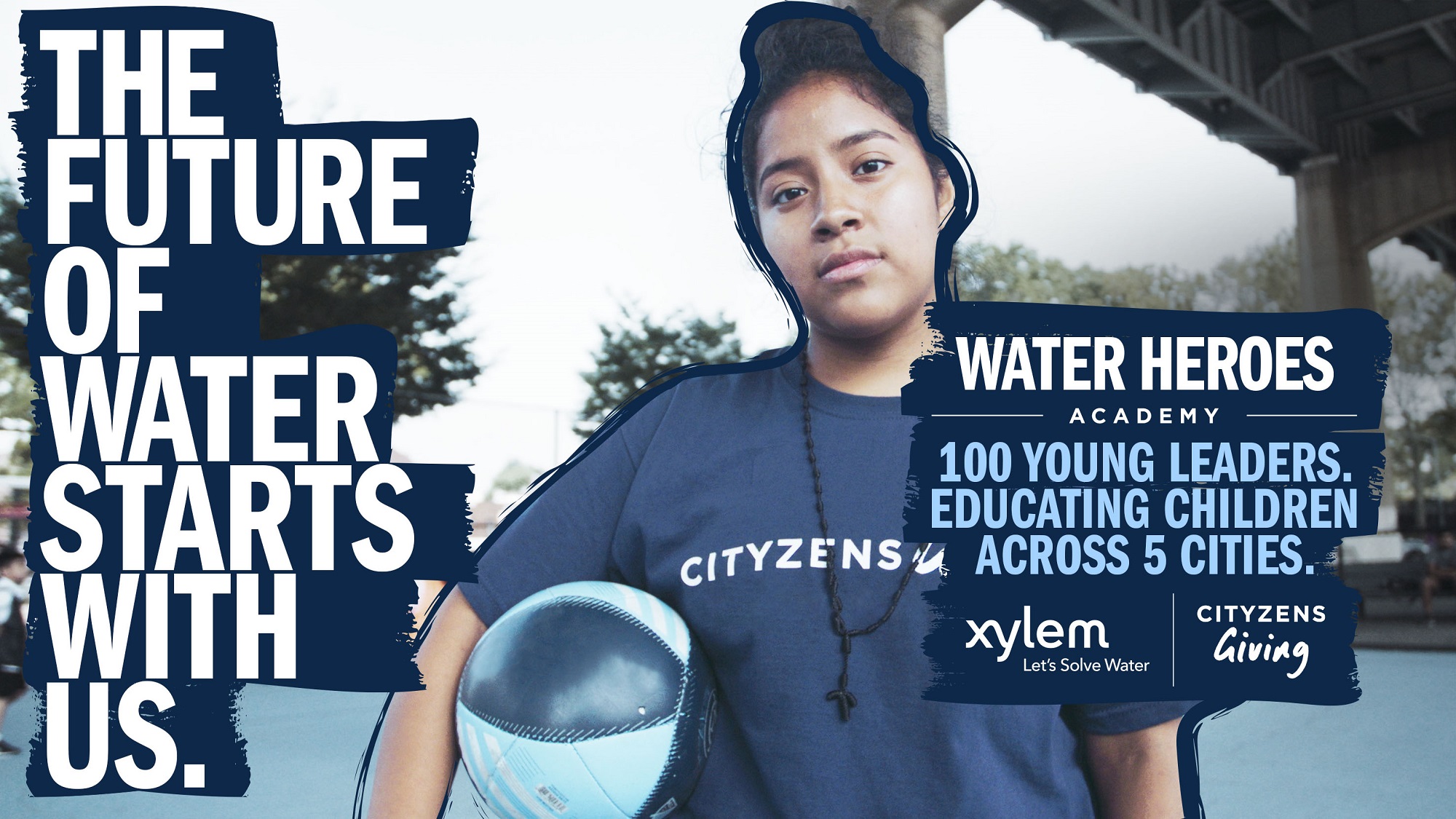 Xylem announced the launch of the project with Cityzens Giving on World Water Day.