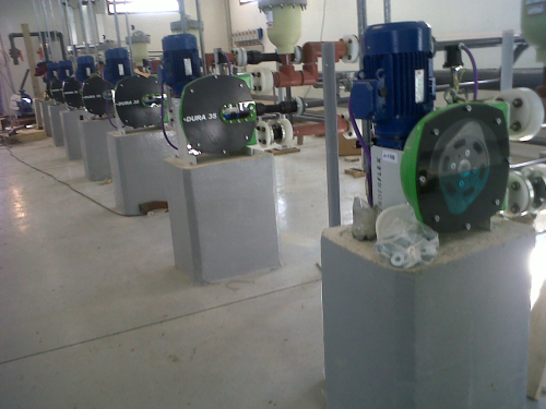 Verderflex Hose Pump offers easy maintenance to Water Treatment Plant.
