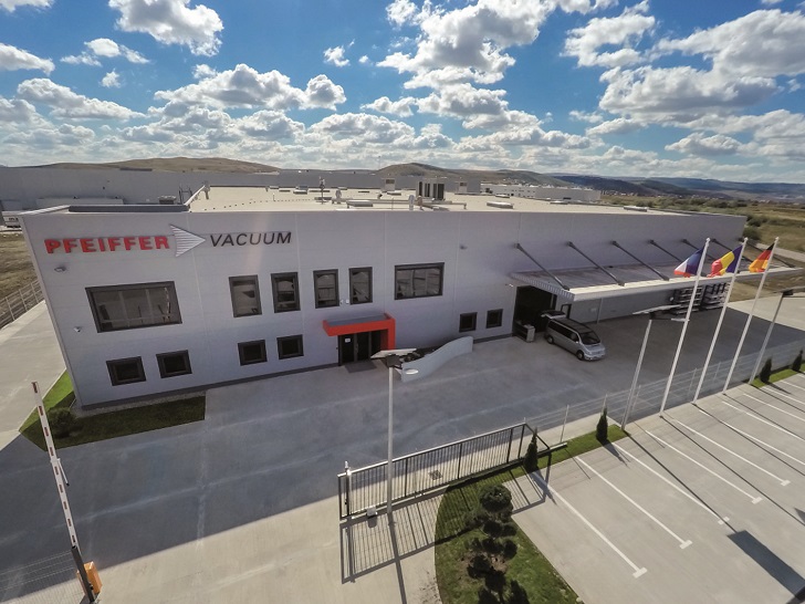 Pfeiffer Vacuum opens new high-tech production site in Romania.