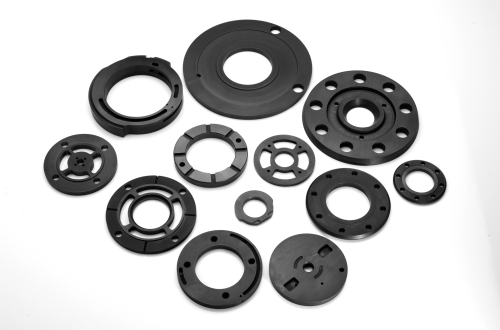 Carbon-graphite components provide superior lubrication in most environments.