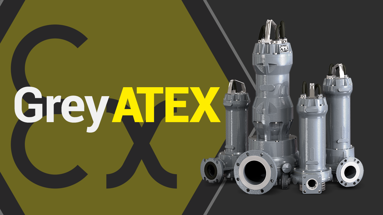 The Zenit's new Grey submersible pump series now has ATEX certification for explosion risk environments.