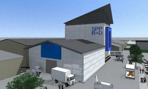 Artist’s impression of SPP Pumps' new facility at Coleford, UK.