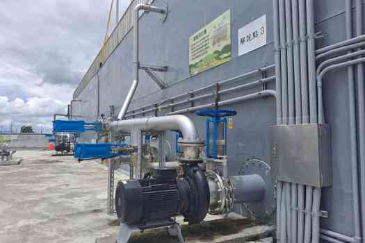 Landia’s externally-mounted biogas digester mixing system in Taiwan.