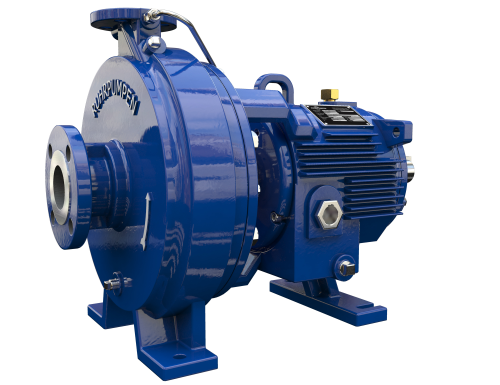 Ruhrpumpen's new ANSI, end-suction low flow centrifugal pump.