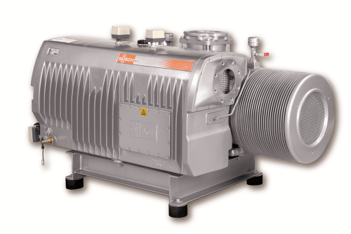Rotary vane vacuum pump R 5 01600 A: two of these vacuum pumps with a Panda vacuum booster each form the vacuum system for one vibrating press.