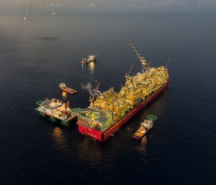 The Prelude FLNG offshore Australia. Image courtesy of Serge Prakhov/Shutterstock.com.