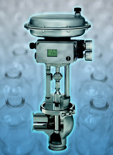 Samson Controls' aseptic control valves.