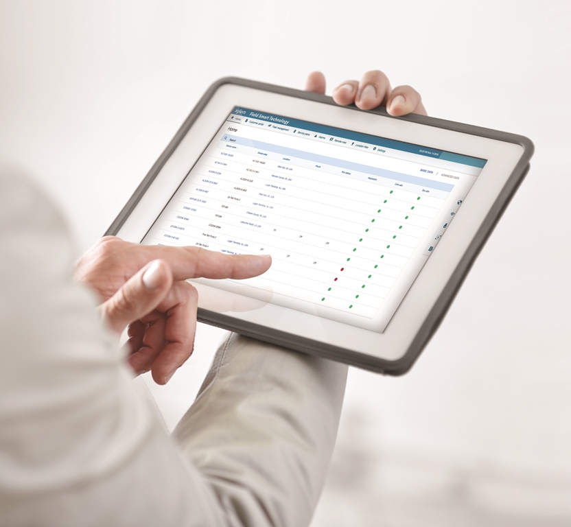 Xylem's Field Smart Technology is a Cloud-based telematics platform that allows customers to monitor and control the pump from wherever they are.