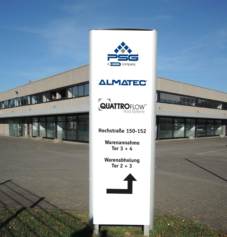 Almatec's new HQ in Duisburg, Germany.