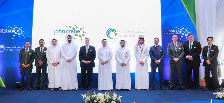 The opening of John Crane's first dry gas seal repair and test facility in Qatar.