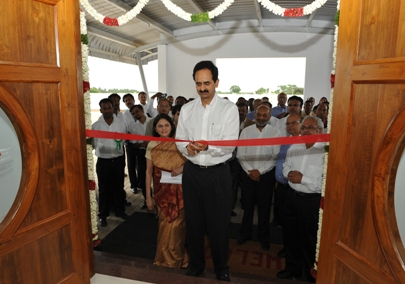 Sanjay Kirloskar opens the new plant in Coimbatore