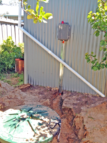 Nov Mono’s InviziQ pressure sewer system in place in Lauderdale, Australia.