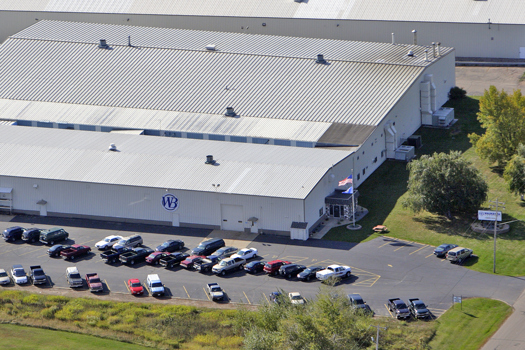 Waukesha Bearings' plant in Antigo, Wisconsin.