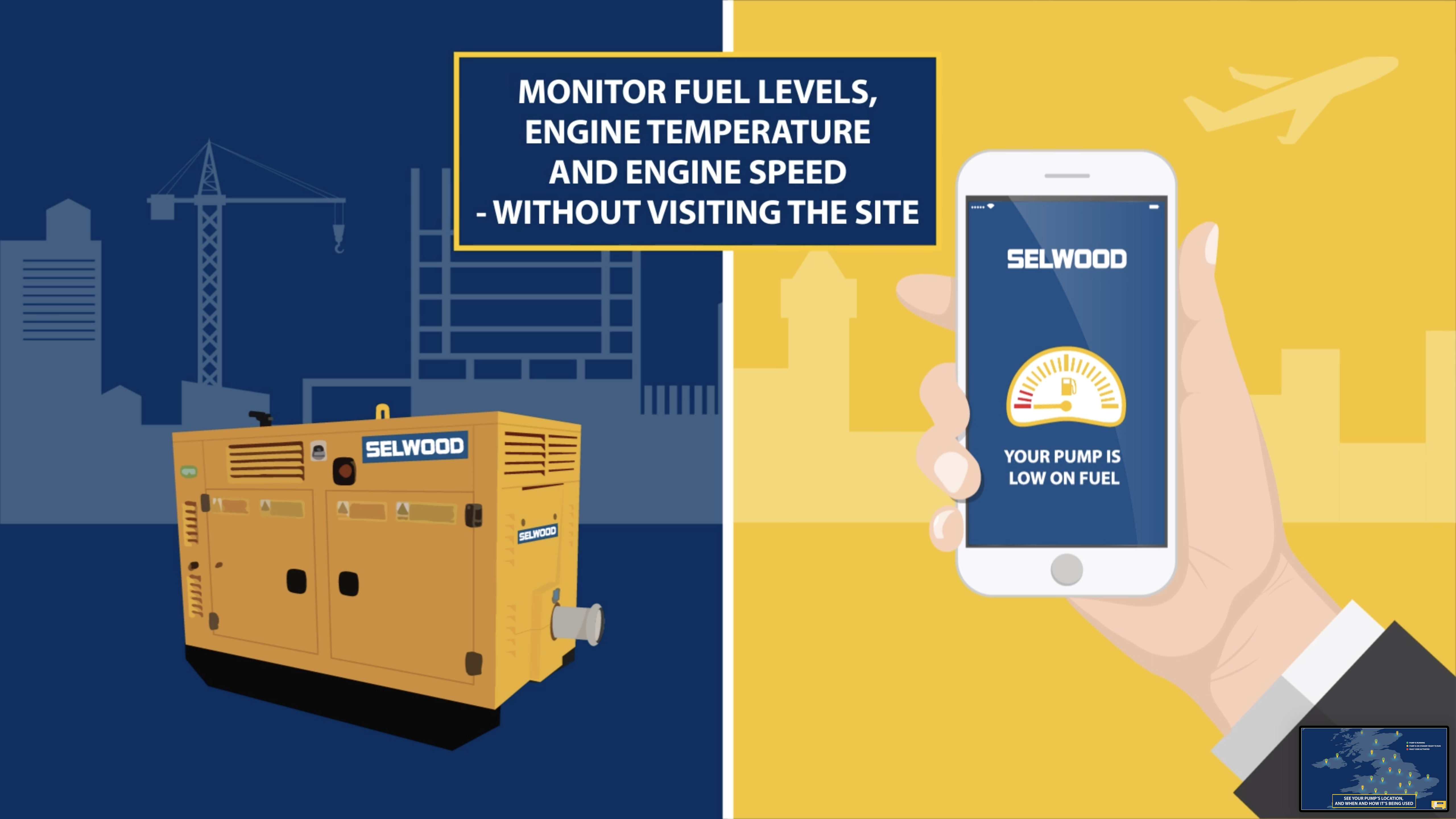 Selwood's new SelWatch technology is a remote Cloud-based telematics tool that offers real-time performance monitoring.