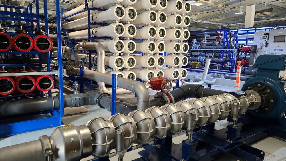 FEDCO pumps and energy recovery devices power TSG Water's Cabo San Lucas BiTurbo desalination unit