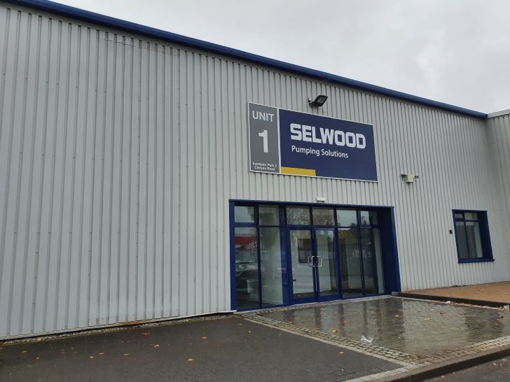 Selwood's pumping solutions centre in Glasgow.