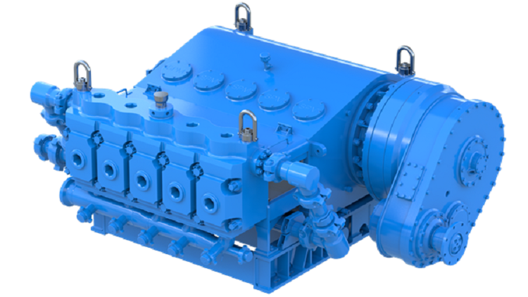 Weir Oil and Gas' new SPM Quintuplex Extended Max (QEM) 5000 E-Frac pump is a continuous-duty electric or gas turbine-capable 5,000-horsepower pump.