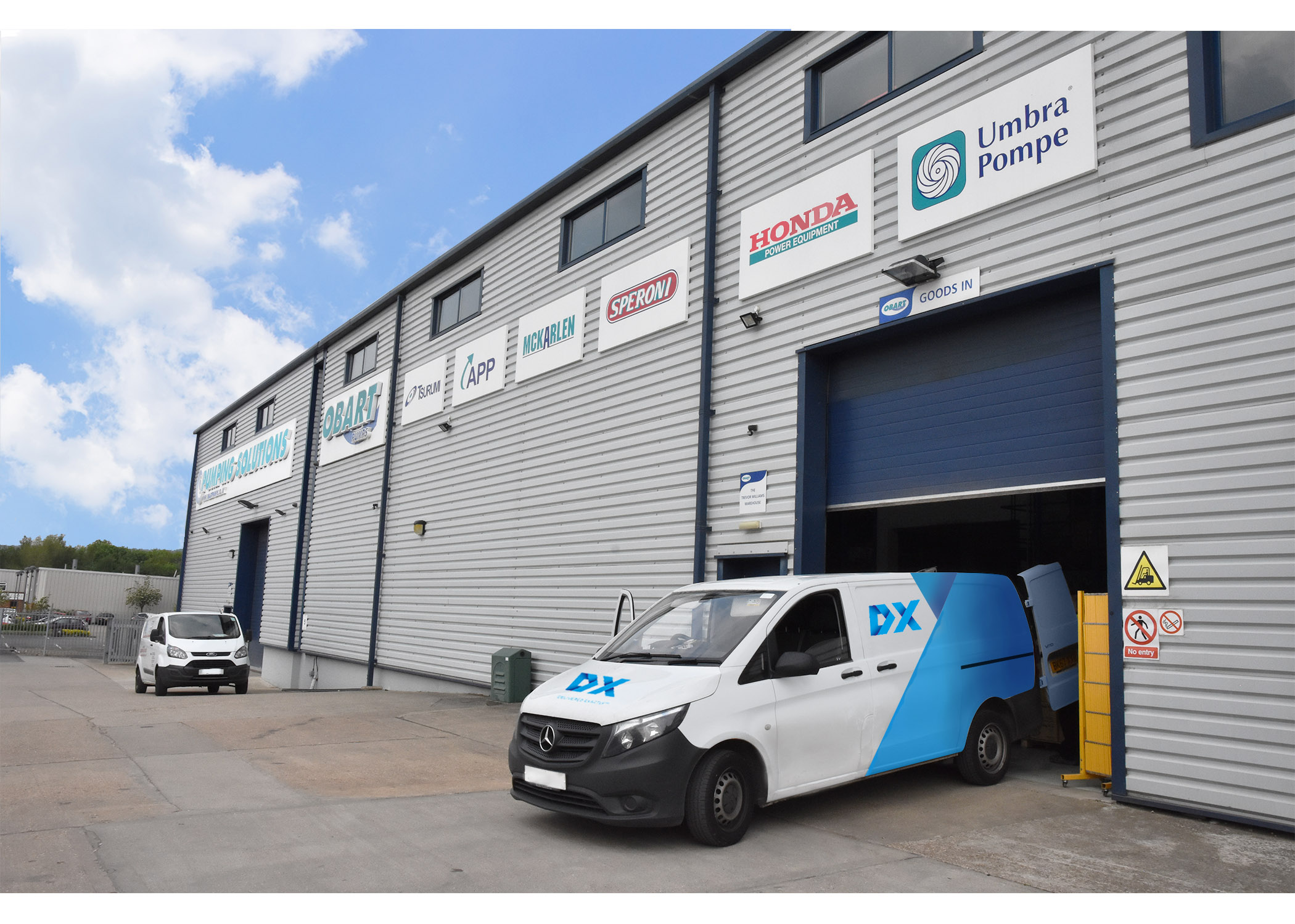 Obart Pumps has awarded its main delivery contract to the DX Group.
