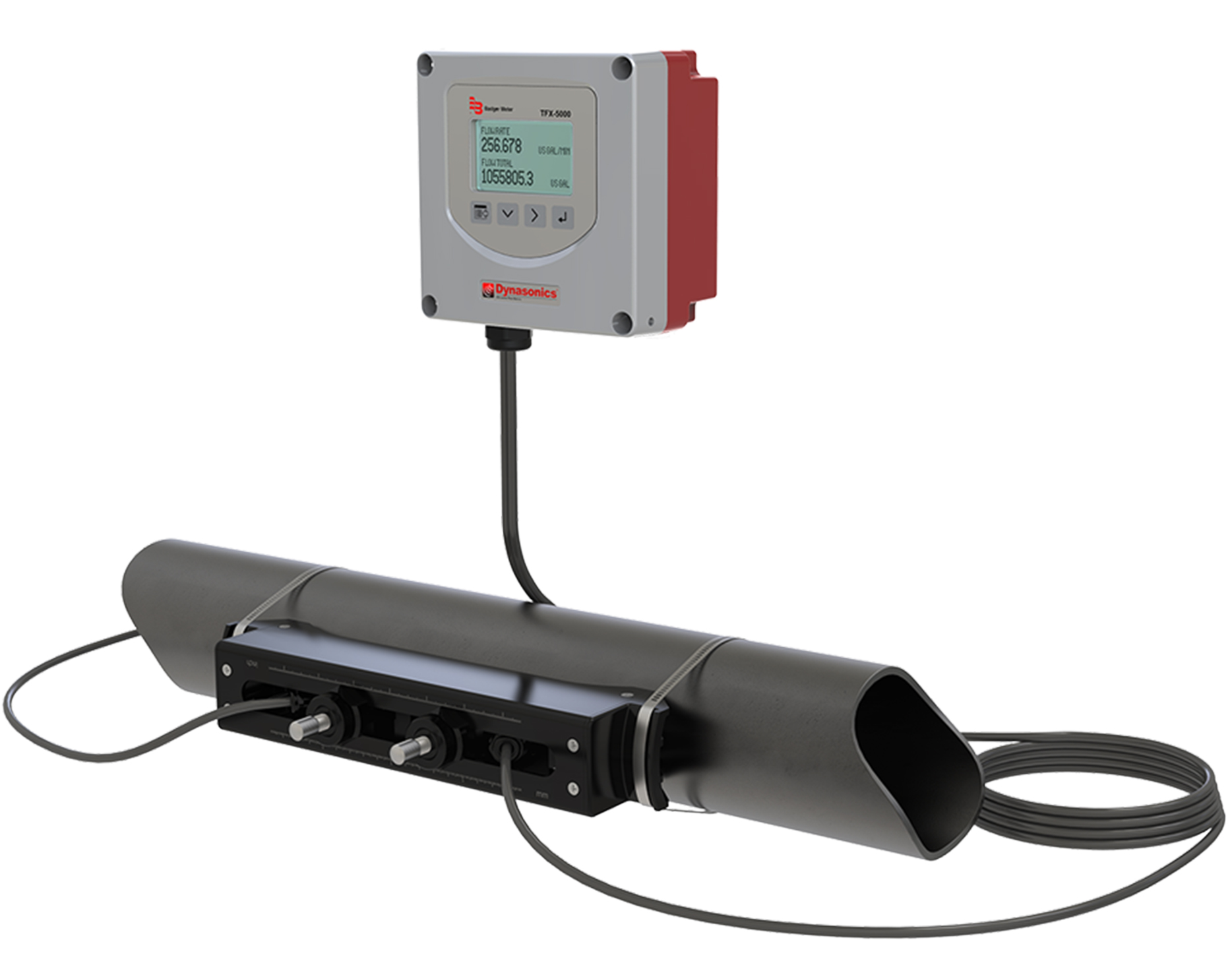 The TFX-5000 meter is designed for fluid flow metering and heating/cooling energy measurement.