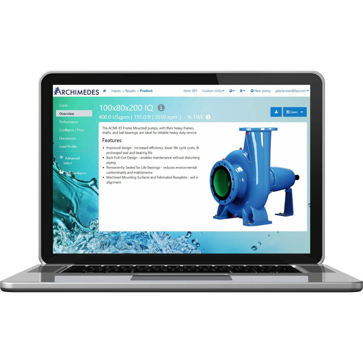 The FPX Intelliquip Selling Cloud enables manufacturers and distributors of pumps and mechanical equipment to rapidly select, configure, price and quote complex, engineered products.