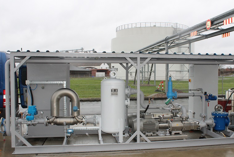 Six VPS screw pumps were put into operation as intake pumps for fatty alcohols.