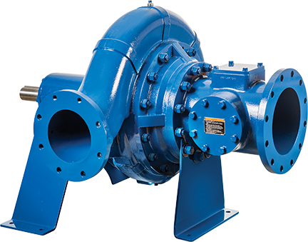 Gorman-Rupp 6500 series standard horizontal end suction centrifugal pump.