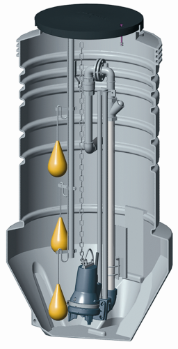 Grundfos' range of prefabricated pumping stations (PUST).