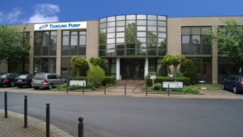 The new European headquarters of Japanese pump manufacturer Tsurumi in Düsseldorf, Germany. (Photo courtesy of Tsurumi.)