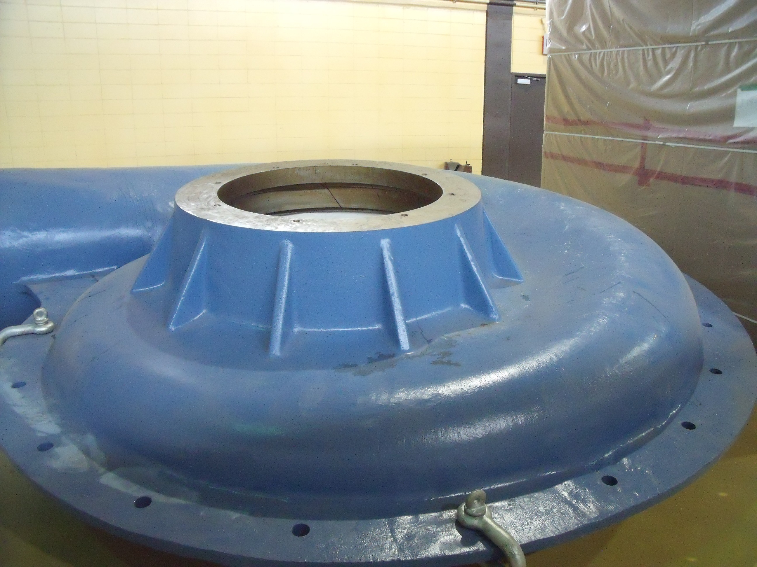 Figure 3. The 38 ton pump has an impeller diameter of 1,905 mm. (Image: KSB )