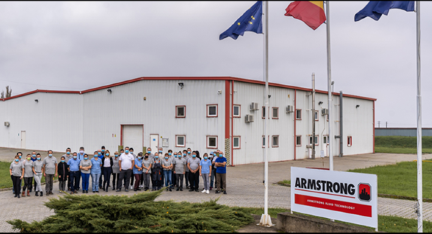 The new Armstrong facility in Romania.