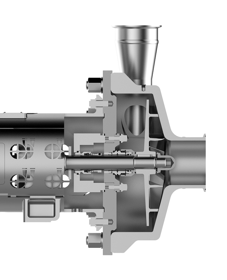 The GEA Hilge HYGIA is designed to handle fluids as well as homogeneous media containing air or gas and withstands a system pressure of 64 bar.