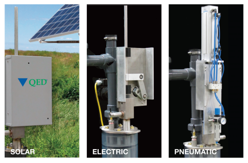 QED’s TopDrive piston pump system for landfills and other cleanup applications.