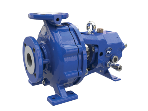 The CRP pump is suited for the chemical and petrochemical market and also used in tank farms, HVAC, and power plants.