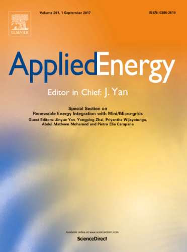 Elsevier journal Applied Energy.