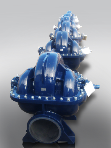 MZT's double inlet split case pumps