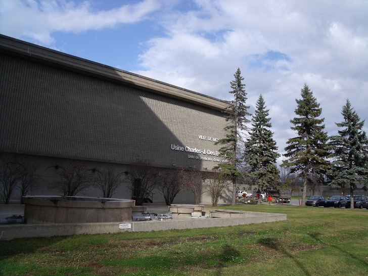 Figure 1. The Charles-J.-Des Baillets plant in Montreal.  (Image: KSB )