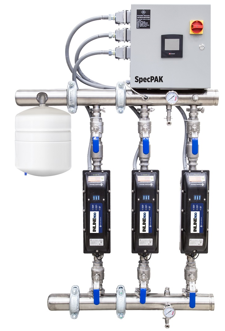 Franklin Electric’s Inline 1100 SpecPAK - 3-Stage Pallet System