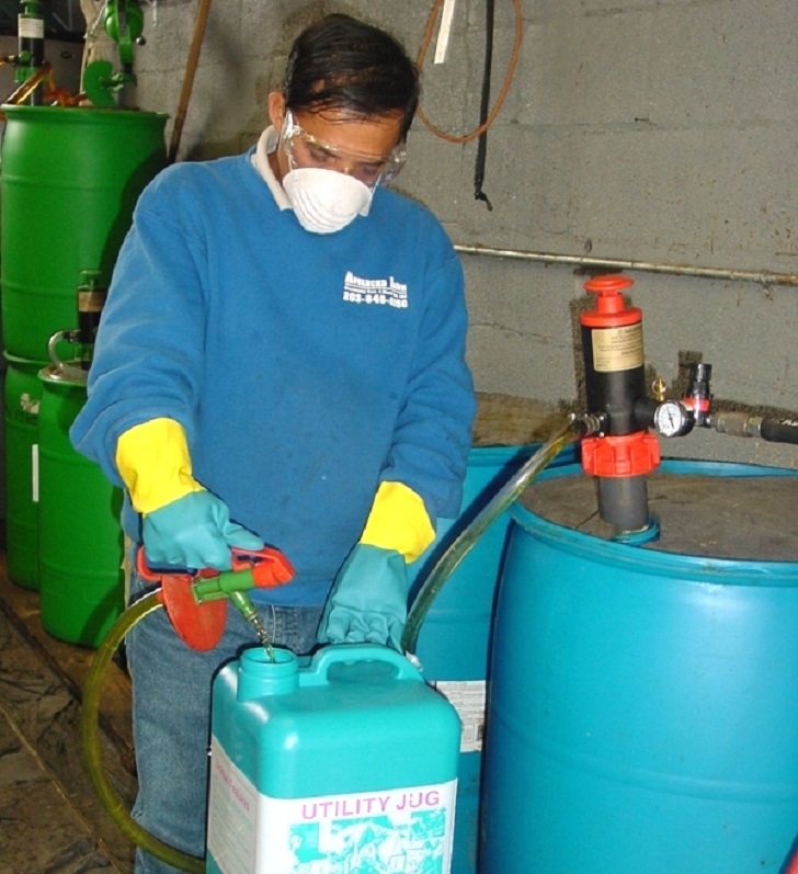 GoatThroat pumps in use.