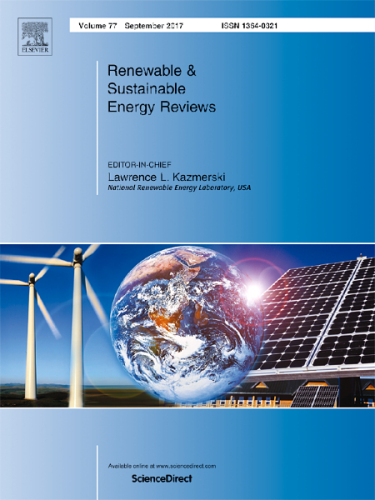 Elsevier journal Renewable & Sustainable Energy Reviews.