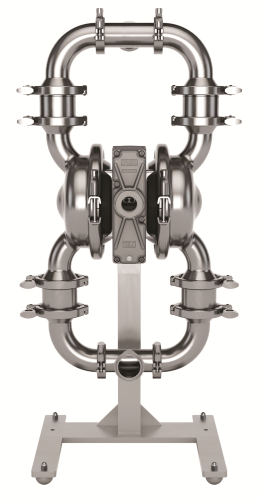 The pumps have been redesigned with a more
efficient flow path that ensures desired flow rates
are met.