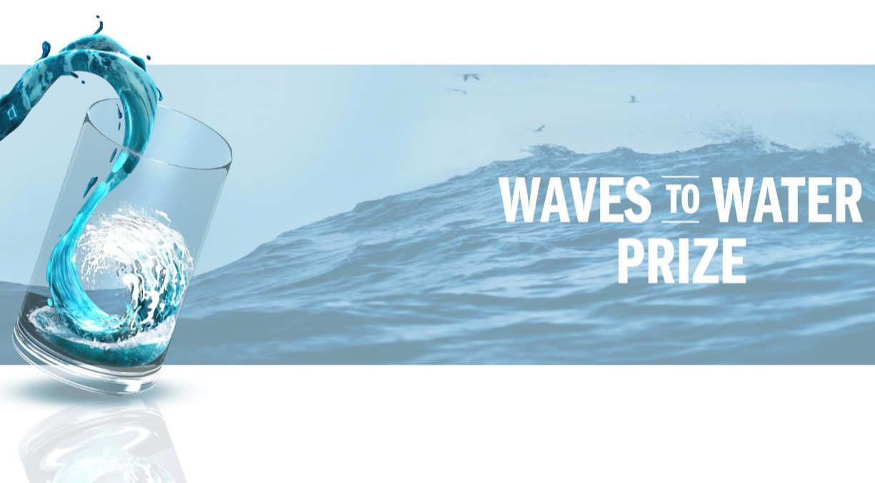 The Waves to Water Prize is intended to drive progress in the marine energy sector and spur the development of desalinisation technologies.