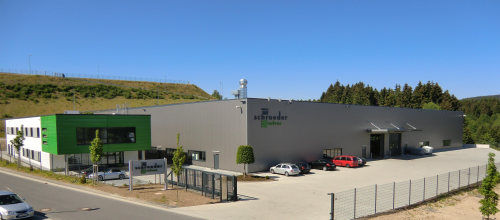Schroeder's new headquarters allows the company to effectively respond to the growing global demand for its products.