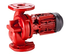The new in-line pumps of the Etaline L series complement the lower end of KSB’s range of close-coupled pumps.