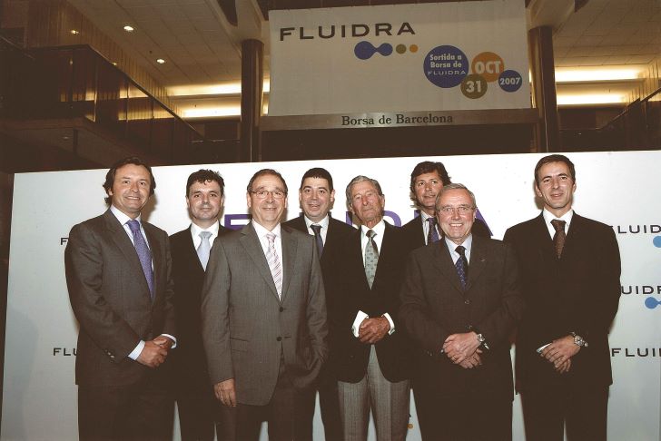 Fluidra went public in 2007.